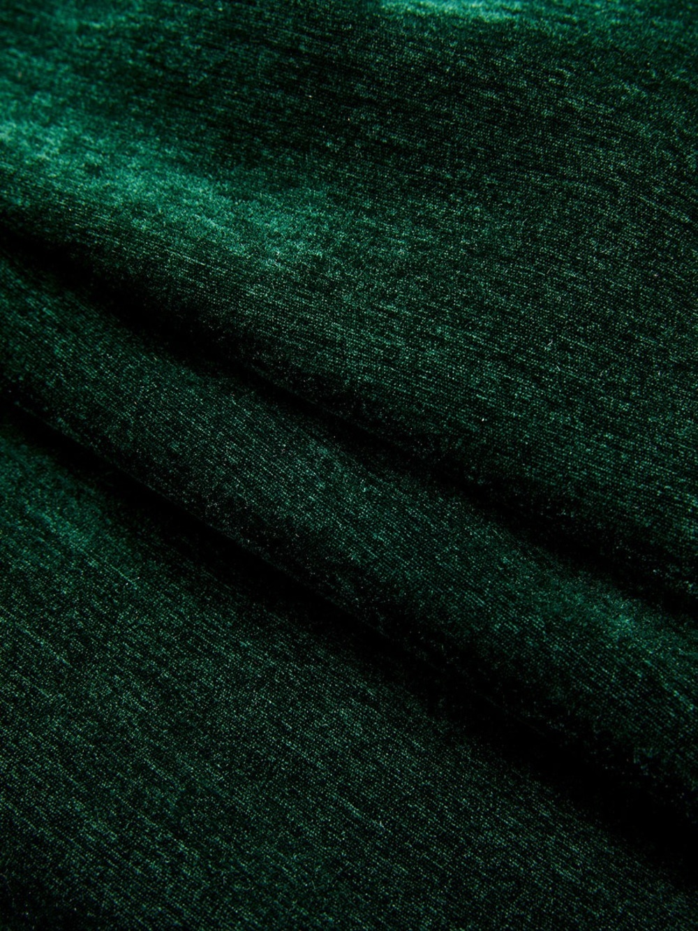 Commense Velvet Metal-Button Mid-Waist Shorts - Picture 4 of 4